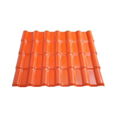 China Waterproof Pvc Corrugated Heat Insulated Asa Synthetic Resin Roof Tile Roofing Shingles for sale