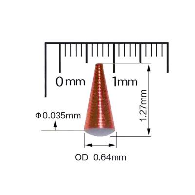 China High Frequency Broadband Conical Inductors High Impedance 10MHz To 40GHz for sale