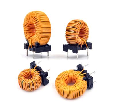 China Inductor toroidal 10kHz del poder del filtro de la bobina con el alambre aislado triple en venta