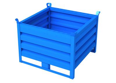 China Stackable Stillage Corrugated Metal Containers Bins 1200x800mm for sale