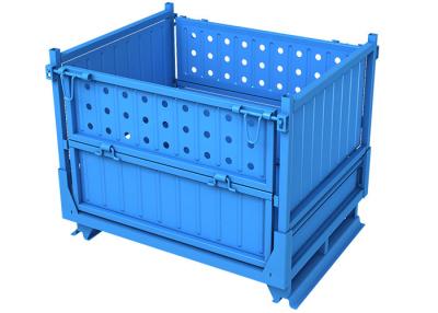 China Metal Pallet Storage Cage Heavy Duty Stillages 1200x1000 for sale