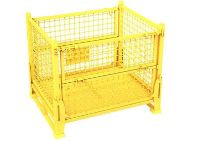 China Wire Mesh Metal Cages & Pallets Containers Stackable Stillage for sale