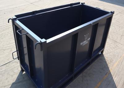 中国 2T産業輸送のための防水延長鋼鉄折り畳み式パレット箱 販売のため