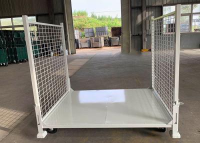China Collapsible Tier Rack Pallet Stacking Frames For Warehouse Mobile Stacking Racks for sale