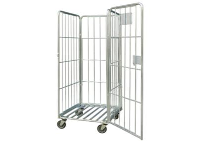 China Demountable Steel Roll Cage Pallets Three Side 800x712x1996mm for sale