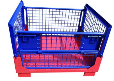 China Collapsible Pallet Storage Stillage Container 1000Kg Load For Motorcycle for sale