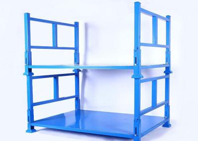China Portable Stacking Nestainer Storage Racks For Fabric Roll Warehouse Storage for sale