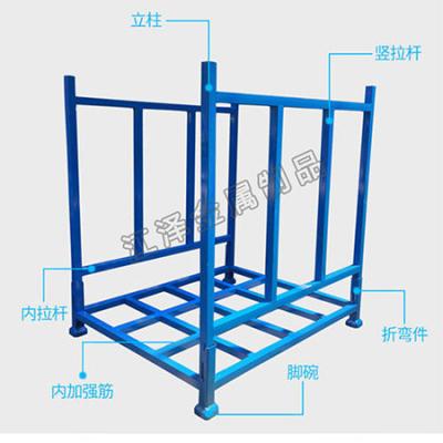 China Convenient Heavy Duty Portable Stacking Racks 2000mm Height 4 Posts for sale