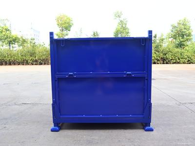 China Flexible And Stackable Metal Pallet Cage With Custom Options en venta
