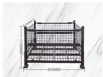 中国 Customized Wire Mesh Pallet Cage - Streamline Material Handling 販売のため