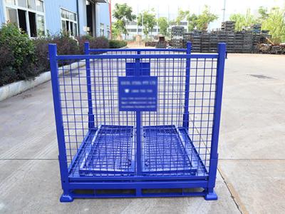 China Powder Coating Stackable Stillage Load Bearing 500kg-2000kg Multi Purpose Storage for sale