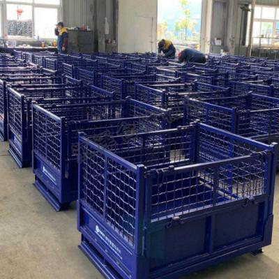 China Customized Stillage Pallet Cage 1200mm Height 50kg Capacity 800mm Depth en venta