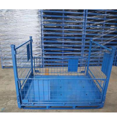 China Warehouse Wire Mesh Storage Cage Corrosion Resistance 2 - 4 Layers for sale