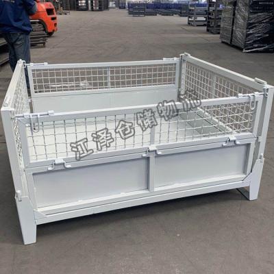 China Customized Padlock Locking System Collapsible Stillage Cage For Logistics en venta