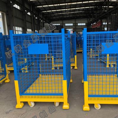 中国 Heavy Duty Steel Stillage Cage 1200x1000x890mm For Storage Usage 販売のため