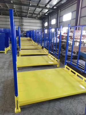 China Industrial Warehouse Steel Stacking Pallet Rack with Removable Posts Stacking Fabric Roll or Blanket Carpet Pad Racks for sale
