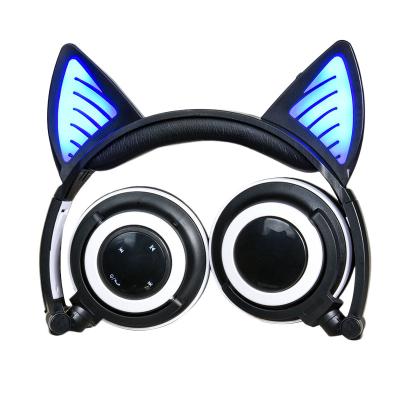 China Hot Selling Headband In Amazon Cat Ear Earphone For Kids Listening Music And Study Kids Online Earphone for sale