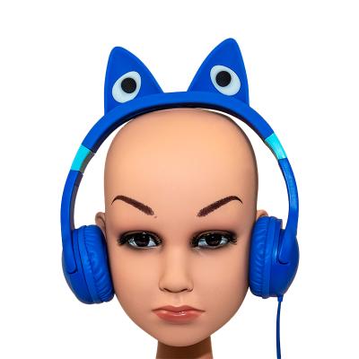 China Cute Cat Ear Headphones Girls Kids Headphones Stereo Sound With LED Light Music Stereo Bass for sale