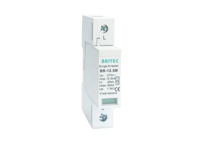 China 12.5 Ka Single Phase Type 1 Surge Protection Device For TN System for sale