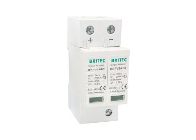 China 600V Surge Protection Device PV Surge Arrester SPD Surge Protective Device 2P for sale