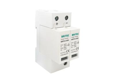 China 600V SPD PV Surge Arrester Surge Protection Device over current protection 2P for sale