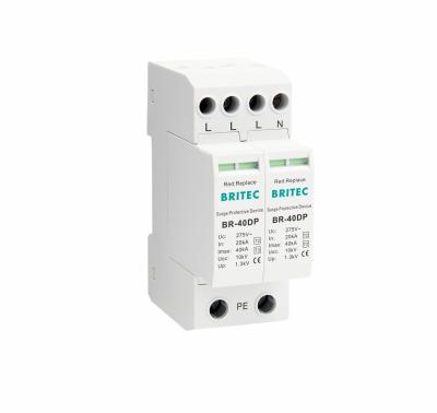China BR-275 40DP 4 275v Voltage Rating Surge Protective Device Type 3 Spd for sale
