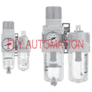 China NPT Threads Filter Regulator And Lubricator SMC AC10A-A TO AC40A-A for sale
