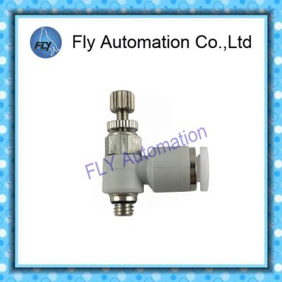 China One Way Flow Control Valve Pneumatic Fittings And Tubing Festo GRLA-M5-QS-4 162961 for sale