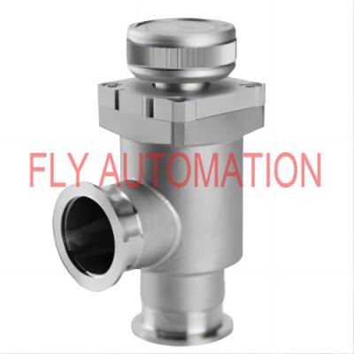 China Stainless Steel High Vacuum Angle Valves / In-Line Valves Xmh / Xyh Series Manual / Bellows Seal for sale
