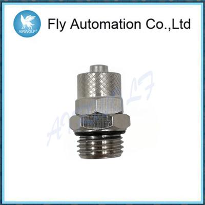 China Metric Male Pneumatic Connectors Fittings 1511 Series -20°c - 80°c With O Ring for sale