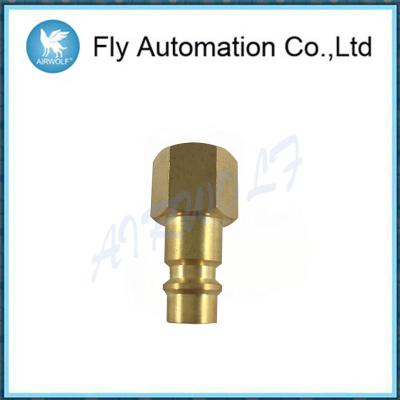 China Gas Connector G3/8 Coupler Plug 22SF IW17 MXX Brass Female Coupling Plug for sale