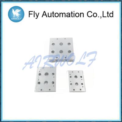 China Two / Five Holes Solenoid Valve Accessories Bus Board -20 - 70 ℃ In Silver for sale