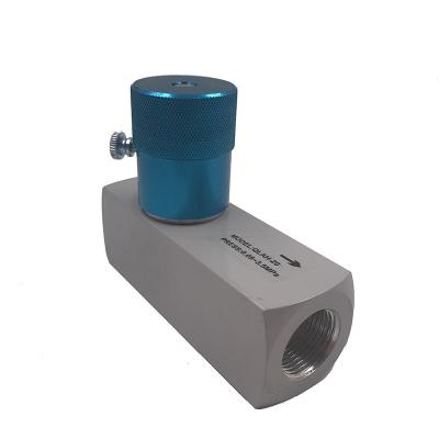 China Aluminum Alloy QLAH-20 G3/4 High Pressure Throttle Valve One Way Simple Structure for sale