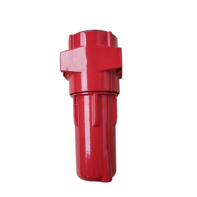 China G017AO Air Preparation Units Compressed Air Filter Airflow Low Resistance Red Color for sale