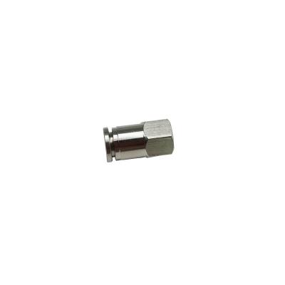 China BKC- PCF8-01 Pneumatic Tube Fittings Hydraulic Quick Disconnect 1/8 Inch Ferrule Type for sale