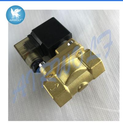 China agua de cobre amarillo de las válvulas electromagnéticas de la serie PU220-04 PU225-08 de 1.05MPa PU220 en venta