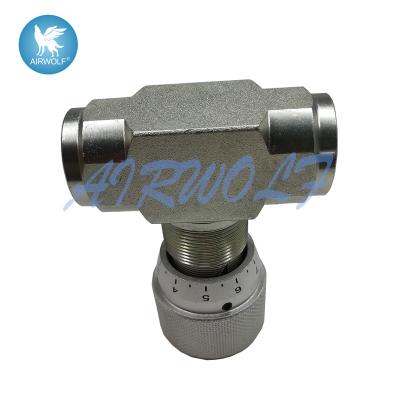 China 40Mpa STB-G1/4 Hydraulic Flow Control Valve With Scale for sale