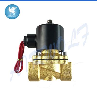China 2W200-20 3/4 Inch Solenoid Water Valve Brass 2/2 Way Direct Operated for sale