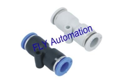 China One Touch PU Union Pisco Straight Plastic Metric Pneumatic Tube Fittings Replacement for sale