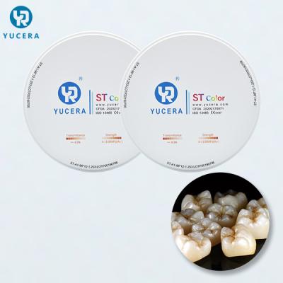 China Cold Isostatic Pressing Pre Shaded Dental Zirconia Disc for sale