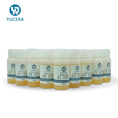China A1 A2 A3 Zirconia Coloring Liquid After Shade Liquid Dyeing Fossa And Groove for sale