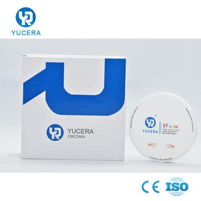 China 43%  Translucent 1100Mpa Dental Zirconia Block Adhesive No Irritation for sale