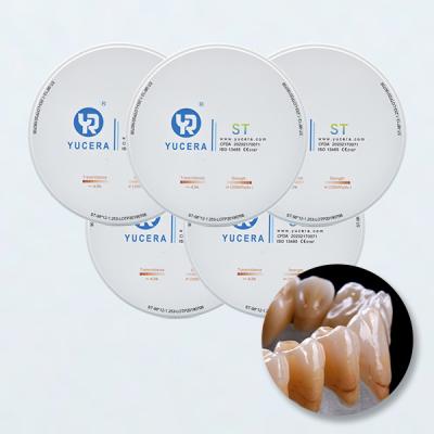 China Dental Zirkonyum Bloklar Translucent Zirconia Blocks For Aestherior Repair for sale
