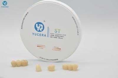 China Preshaded 98 Super Translucent Zirconia Blocks For Lab Teeth Gems for sale