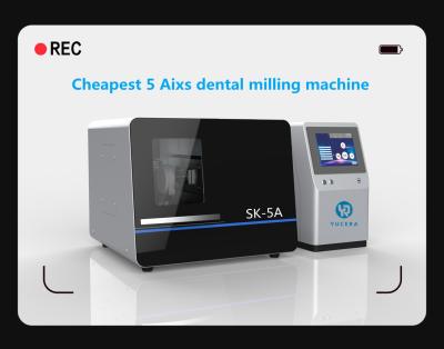 China 5 Axis Cad Cam Dental Milling Machine Zirconia Special Milling Machine for sale