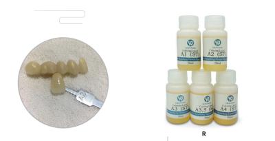 China Zircônia branca que colore a solução de tingidura cerâmica dental líquida MFDS à venda
