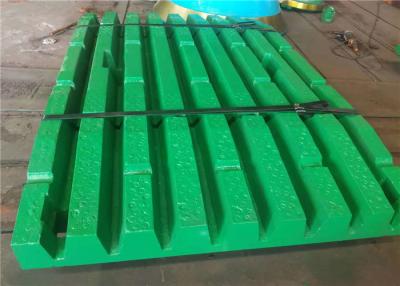 China Manganese Steel Jaw Plate For Crusher With Sodium Silica Sand Process for sale