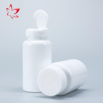 China Hot Sale 10cc-300cc Beauty Products HDPE Medicine Empty White Solid Capsule Container Plastic Bottles for sale
