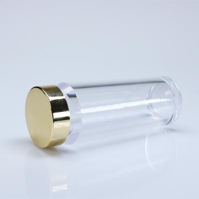 China Wholesale High Grade Plastic Medicine Capsule Bottle Clear Acrylic Medicine Bottle for sale