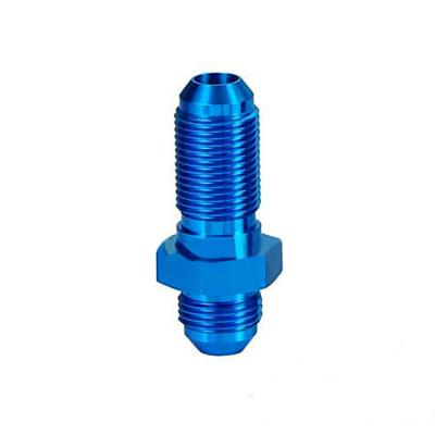 China Anodized Blue Aluminum Made Jetting Custom Metal Mechanical Parts High Precision for sale